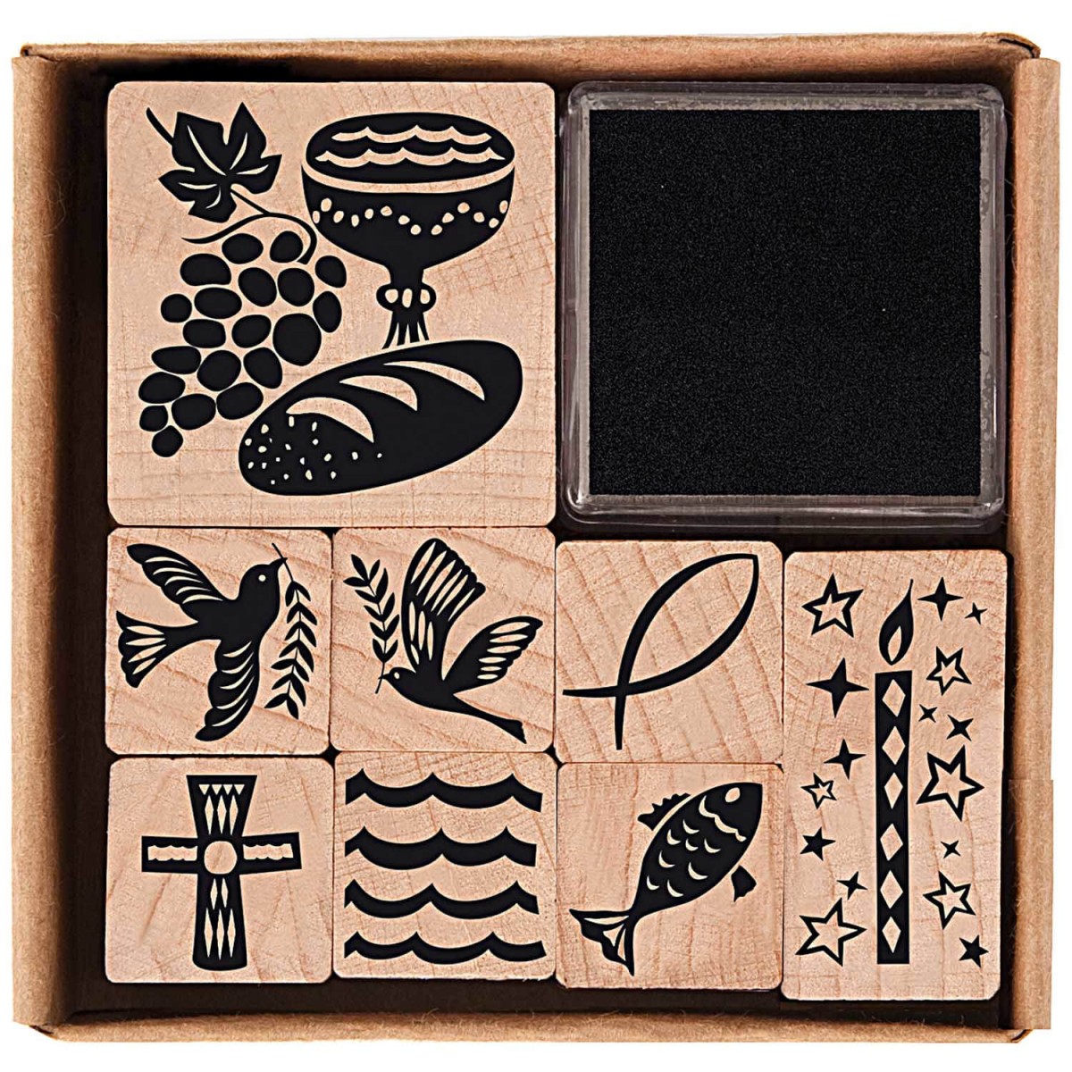 Paper Poetry Stempelset christliche Symbole von Rico Design